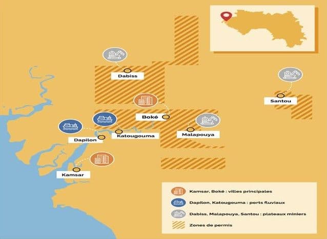 Boké : la bauxite, la croissance… et le paradoxe local